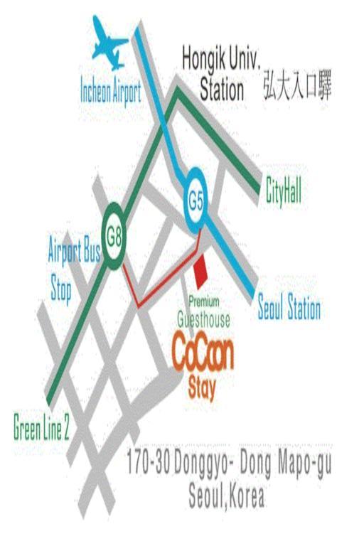 Cocoonstay Hongik Univ. Station *
